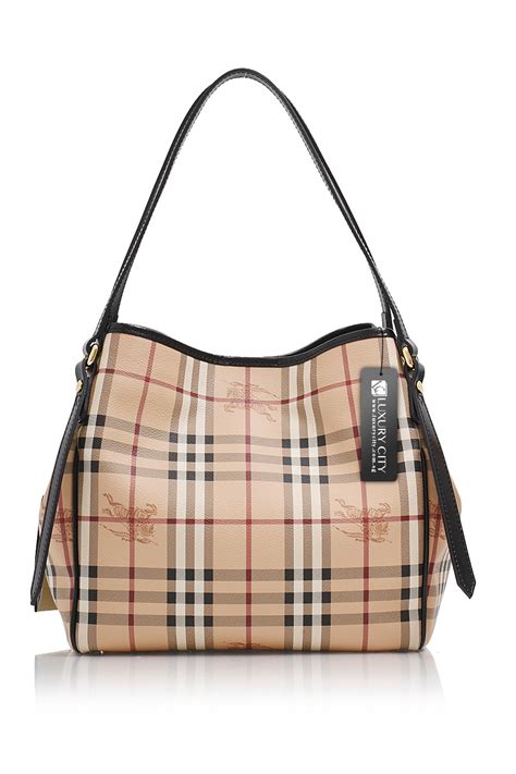 burberry black top handle bag|Burberry canterbury tote bag.